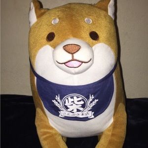 1 big Shiba Inu dog plushies kawaii